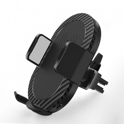 DCAE Car Air Vent Mount Qi Wireless Charger For iPhone XS Max XR X 8 Plus Samsung S9 S8 S7 S6 Wireless Charging Car Phone Holder