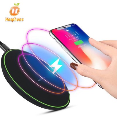 cheap factory price KD-1 s10 S9 S8 s6 s7 X XR XS MAX 8 plus 10w Wireless Fast Charging Pad for Samsung iphone