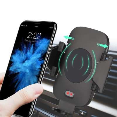 Automatic Infrared Sensor Car Stand Holder QI Fast Wireless Charger For iphone XS MAX XR X 8 Plus For Samsung S8 S9 Note 9