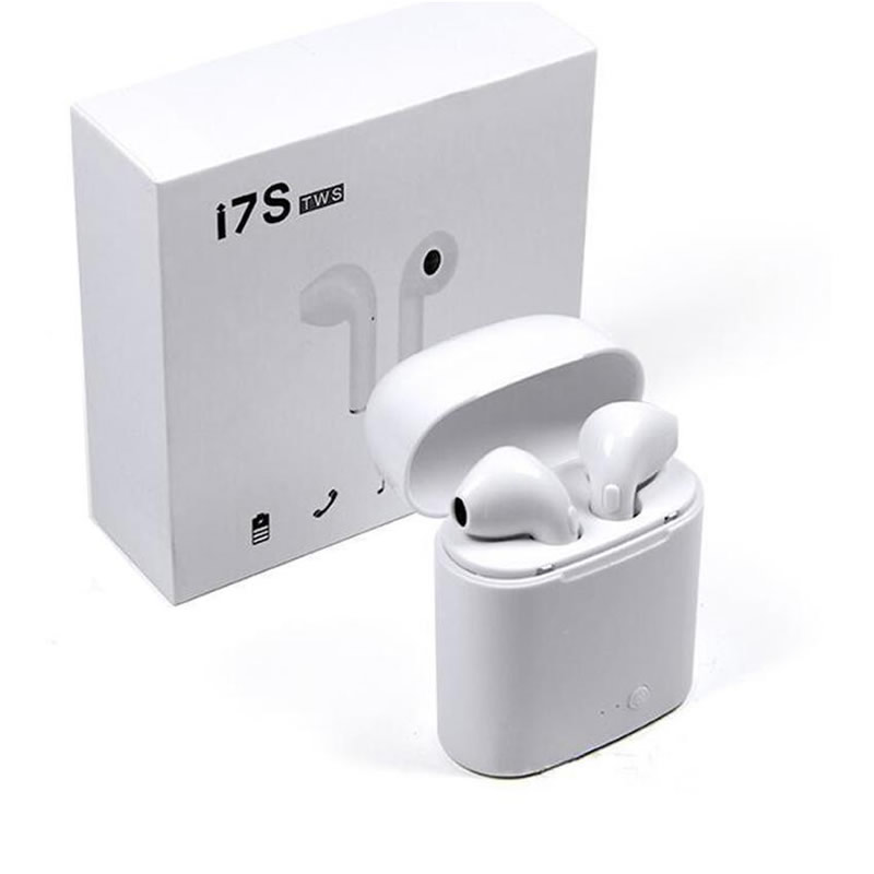 Hot Sale Factory Price  i7S True TWS  Wireless bluetooth Earphone with  Charging box Headphone